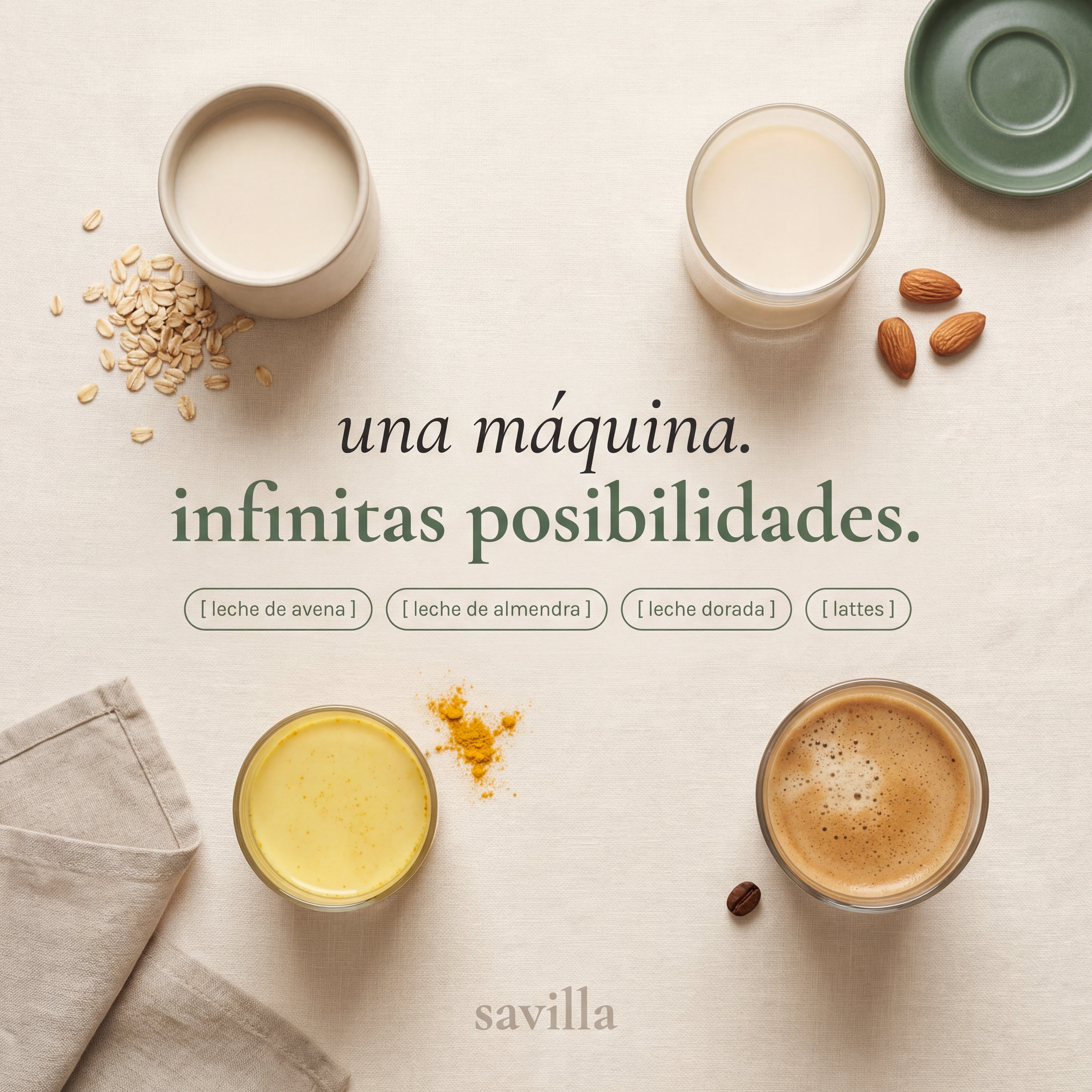 Savilla — Máquina de Leche Vegetal