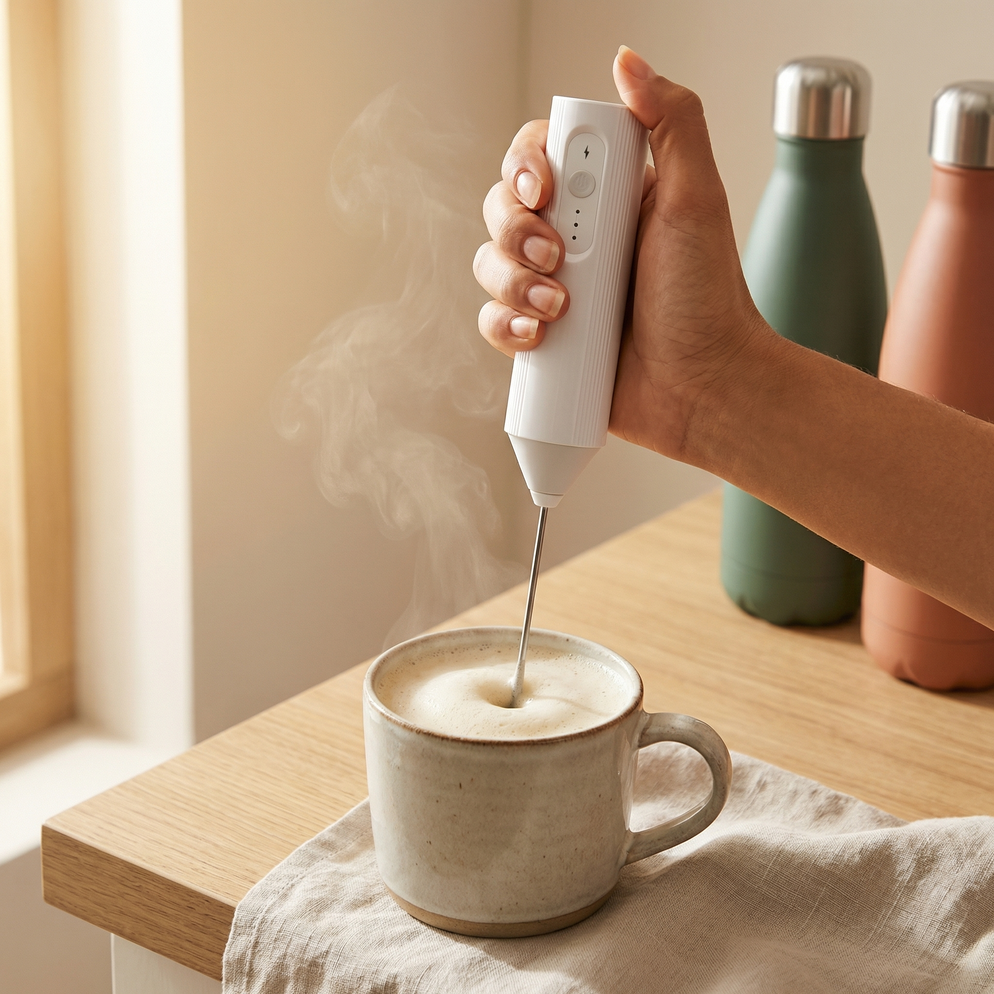 Espumador Savilla Pro — Inox Recargable