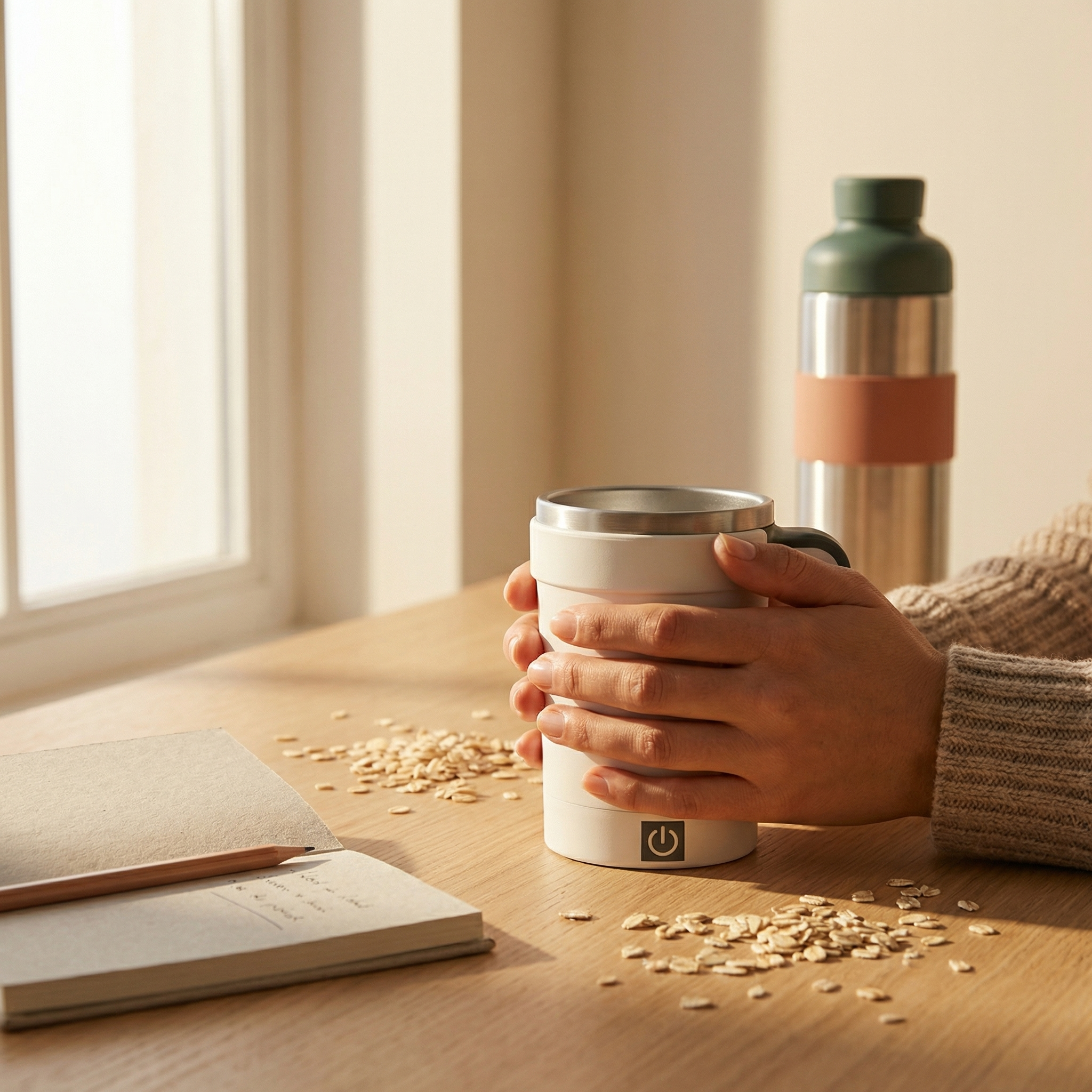 Mug Ritual Savilla — Tu Bebida Siempre Lista