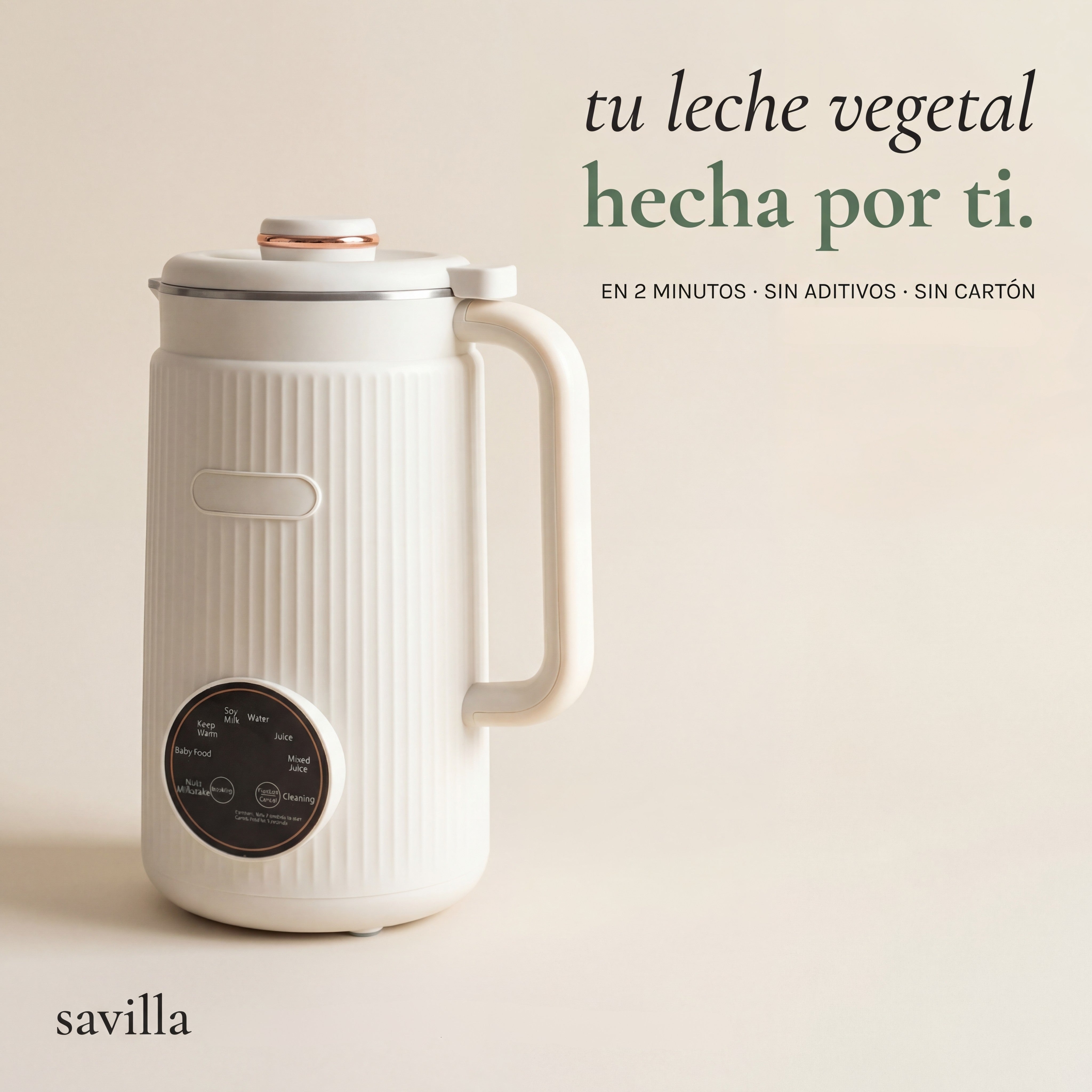 Savilla — Máquina de Leche Vegetal
