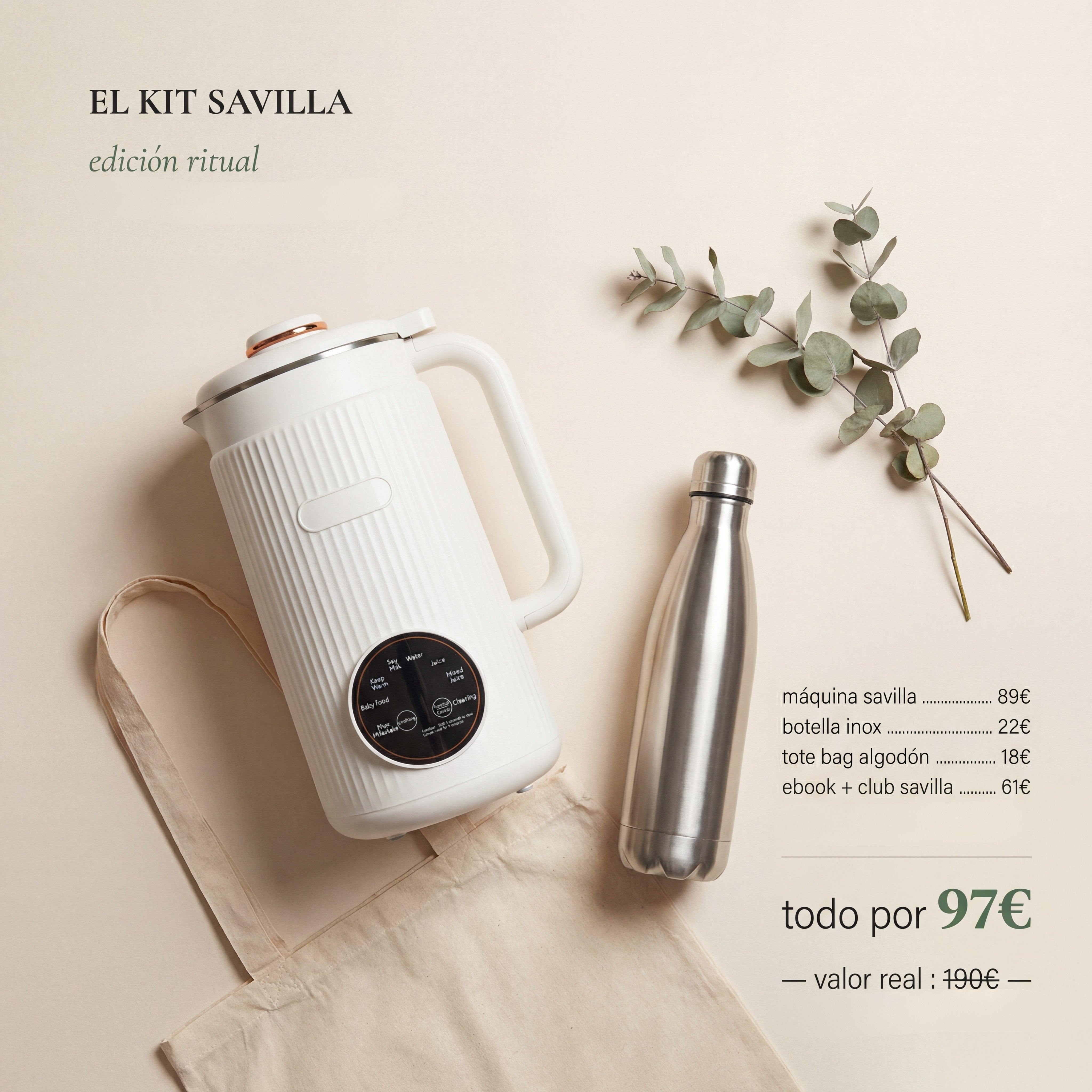 Savilla — Máquina de Leche Vegetal
